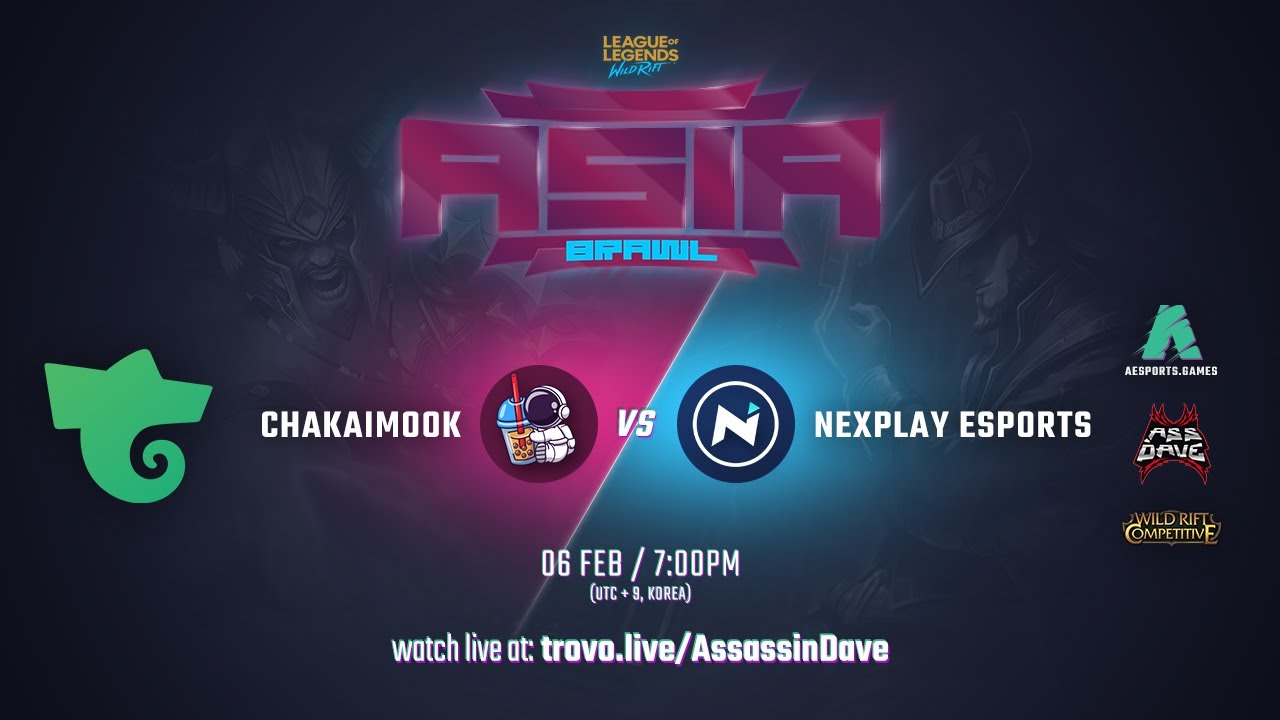 Nexplay Esports vs Chakaimook G3 | Wild Rift Asia Brawl Playoff Day 4