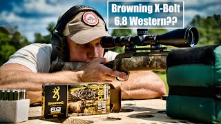 Browning X-Bolt 6.8 Western Review