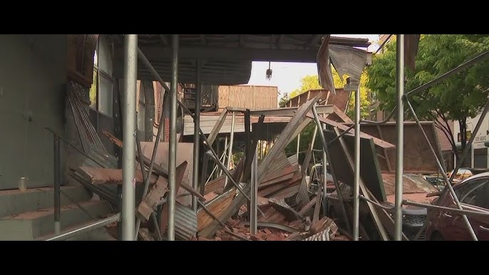 Building Partially Collapses In Brooklyn