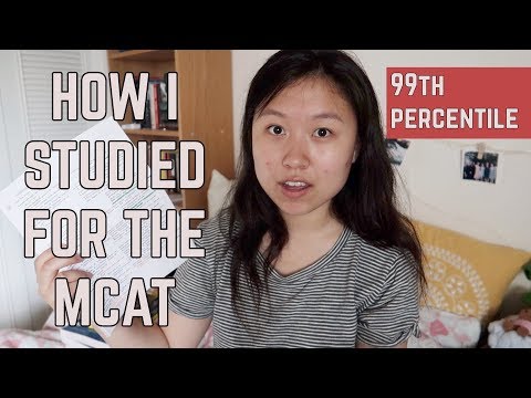 How I Studied for the MCAT (99th PERCENTILE SCORE IN 2 MONTHS!)