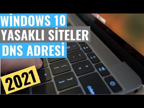 YASAKLI SİTELERE GİRİŞ DNS AYARLARI WİNDOWS 10