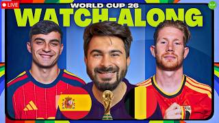 Spain v Belgium Quarter Final FIFA World Cup LIVE Watchalong | TFHD