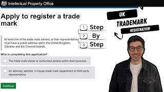 How To Register a UK Trademark For Your Brand Name / StepByStep Tutorial 2024