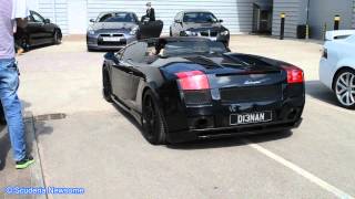 Hamann Lamborghini Gallardo Spyder STARTUP & DRIFT