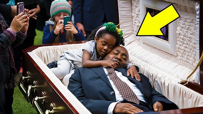 Little girl hugged her dead father in his coffin! 5 minutes later, something left everyone terrif... - YouTube
