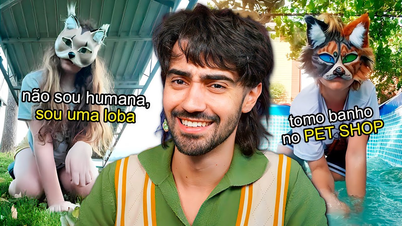 os jovens que acreditam que são animais... os THERIANS