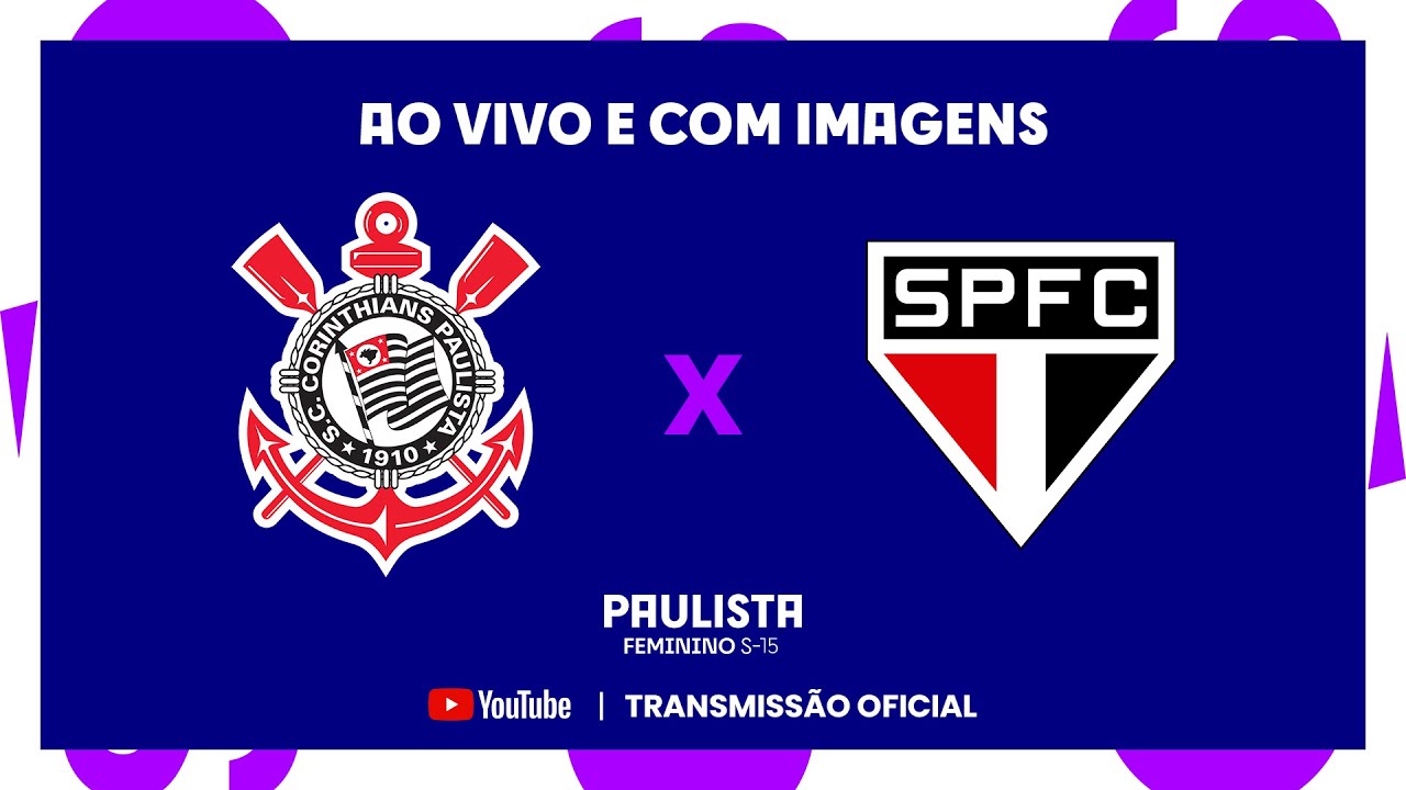 CORINTHIANS X SÃO PAULO AO VIVO COM IMAGENS - JOGO DE HOJE