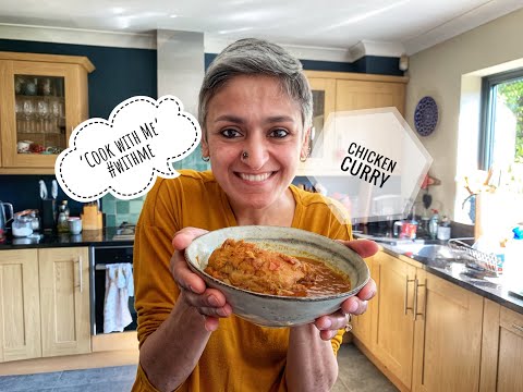 Best Chicken Curry using basic spices  Cook with me  withme  Food with Chetna