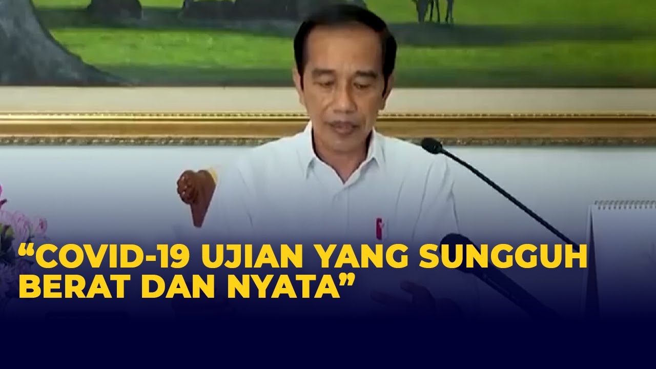 Momen Idul Adha, Jokowi Sebut Covid-19 Ujian yang Sungguh Berat dan Nyata