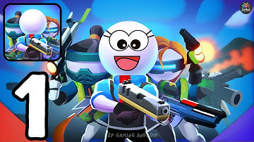 Squad Alpha - Action Shooting - Gameplay Part 1 Clear Stage 1 (Android, iOS)