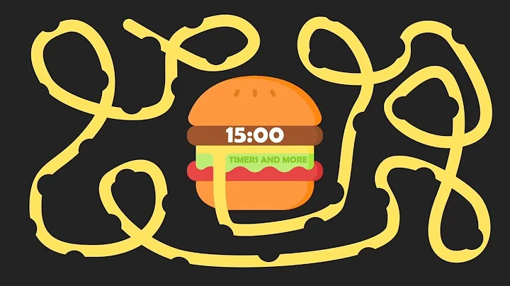 15 Minute Burger 🍔 Bomb Timer [ GIANT BURGER EXPLOSION ]