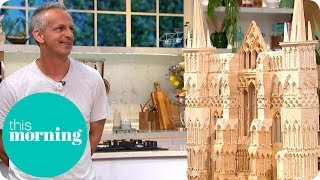The Man Building A Cathedral Out Of Matchsticks This Morning