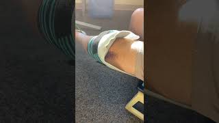 Passive Knee Extension w/ Compression