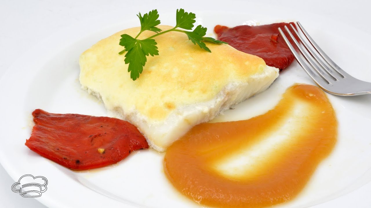 Receta de BACALAO con muselina de ajo para SEMANA SANTA