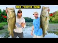 The MOST EPIC Day of Bass Fishing EVER (We Broke our Biggest Bag PB!!)