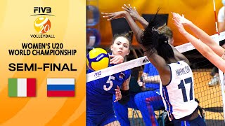 ITA vs. RUS - Full Semi-Final 1 | Women's U20 Volleyball World Champs 2021