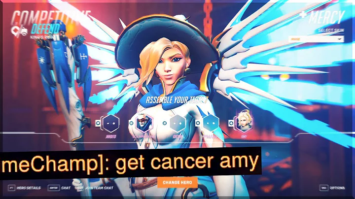 They went CRAZY on me :D - Overwatch 2 Mercy Main Competitive Gameplay