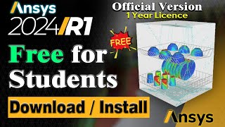 How to Download & Install Ansys 2024v | Free for Students