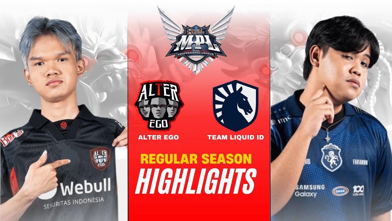 ALTER EGO vs TEAM LIQUID ID HIGHLIGHTS | MPL ID S15 Regular Season AE vs TLID