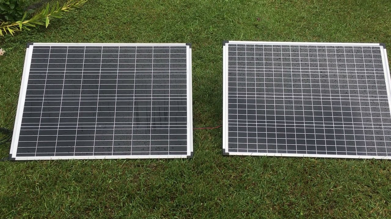 Can you hook two of the new 100 Watt Harbor Freight Solar Panels