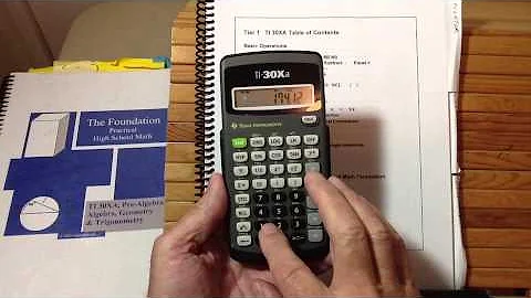 TI30Xa Scientific Calculator Review