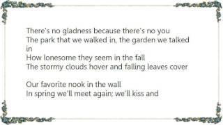 Ella Fitzgerald - There&#39;s No You Lyrics