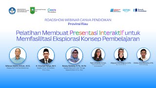 Roadshow Webinar Canva Pendidikan | Provinsi Riau