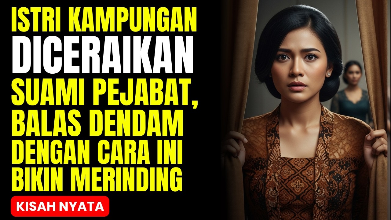 ISTRI KAMPUNGAN DICERAIKAN SUAMI PEJABAT, BALAS DENDAM DENGAN CARA INI BIKIN MERINDING