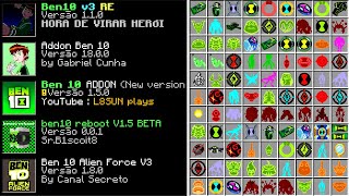 *TOP 5 E MODPACK* COM OS MELHORES ADDONS/MODS BEN 10 ATUALIZADO V2 PARA CELULAR E WINDOWDS 10! screenshot 5