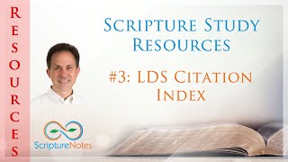 Celebrity Scripture Resource 3 - LDS Citation Index Wealth