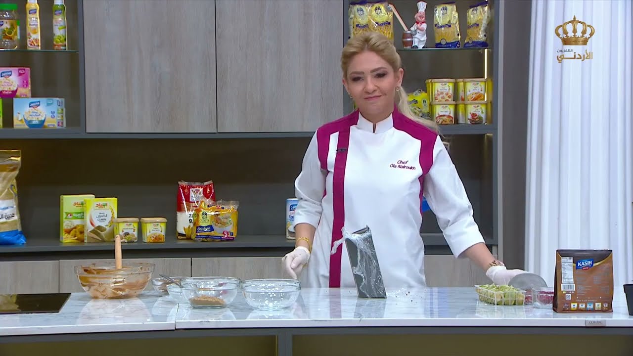 حلى القهوة بالقشطة على طريقة الشيف علا نيروخ 😋💗