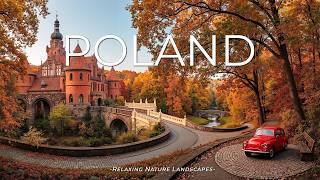 Poland Autumn 4K 🍂  European Fall Beauty – Golden Forests, Mountain Lakes & Charming Old Towns