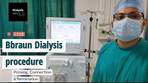 Dialysis procedure connection  termination | B barun dialoge+