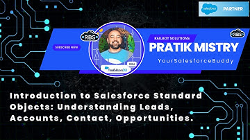 Introduction to Salesforce Standard Objects:  Understanding Leads, Accounts, Contact, Opportunities.