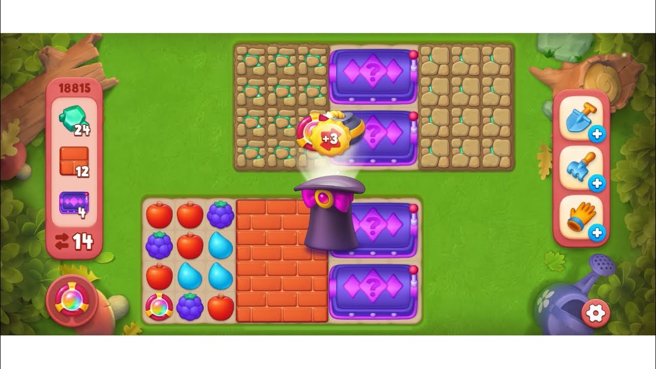 GAME(gardenscapes 2026) 🍄🍄 HARRRD LEVEL # 18 815 💣 #18 816 💣 # SUPERRR HARRRD LEVEL # 18 817 !!! 🍄🍄👍