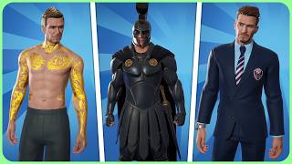 NEWLY Decrypted Fortnite Cosmetics! (David Beckham & Agamemnon)