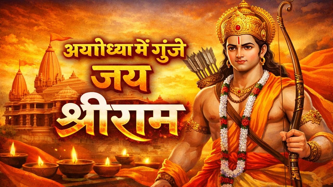 अयोध्या में गूंजे जय श्रीराम - होली DJ धमाका 🚩 | Ayodhya Me Gunje Jai Shree Ram | Holi 2026
