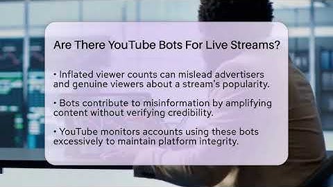 Are There YouTube Bots For Live Streams? - Everyday-Networking
