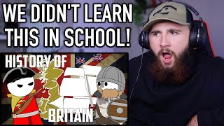 History of Britain in 20 Minutes - American Reacts
