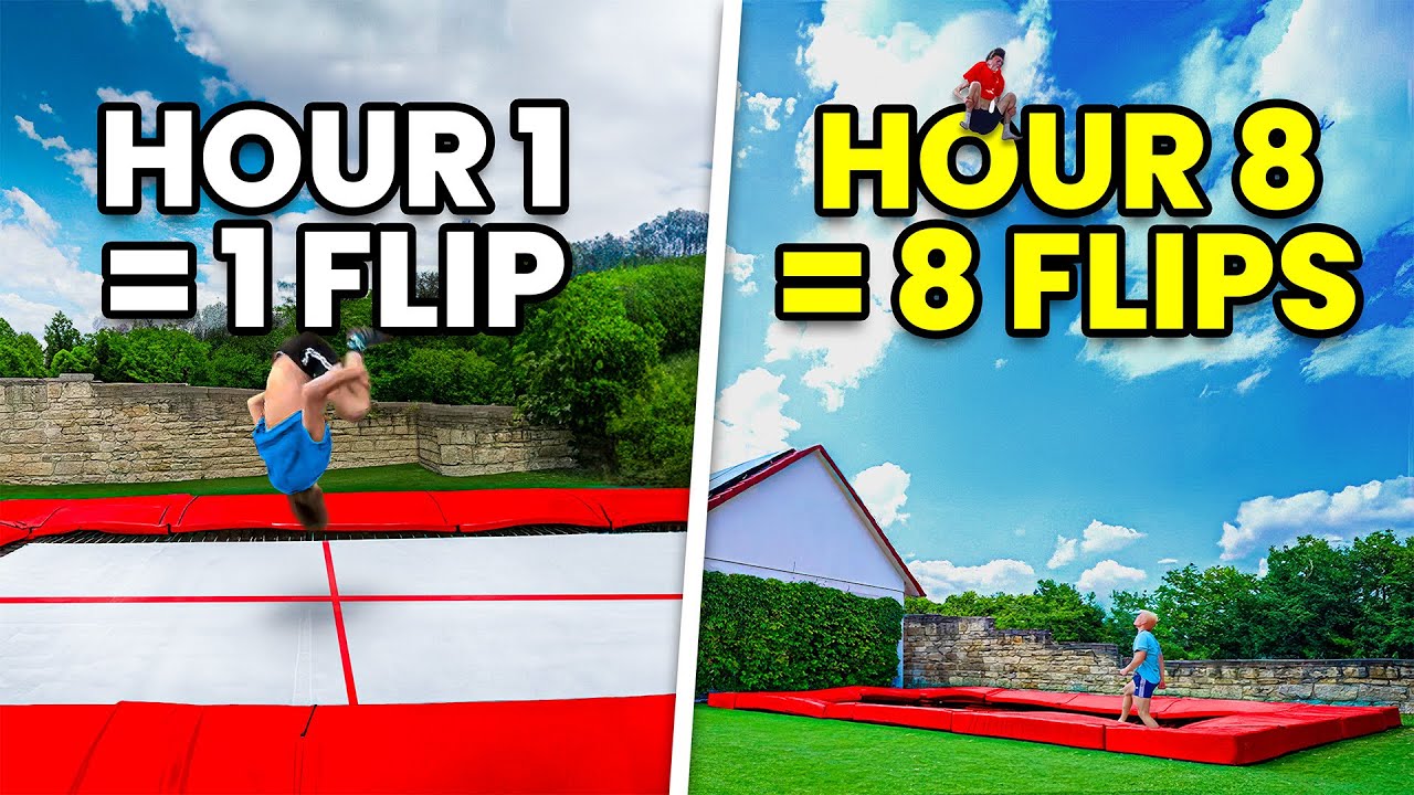 Every Hour Of The Day, We Add a FLIP! - YouTube