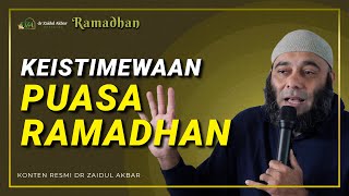 The Privileges of Fasting in Ramadan - Dr. Zaidul Akbar 