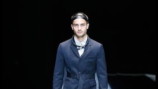 Giorgio Armani | Menswear | Milan Fashion Week | Spring/Summer 2018