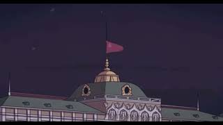Soviet Flag Lowered for the last time (Armchair Historian Remake)