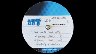 Symphony Of Strings - Don&#39;t Want Your Love (4 Strings Dub Mix) (2001) (Acetate)