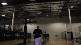 David Kalb - World Record - Longest Backwards Basketball Shot