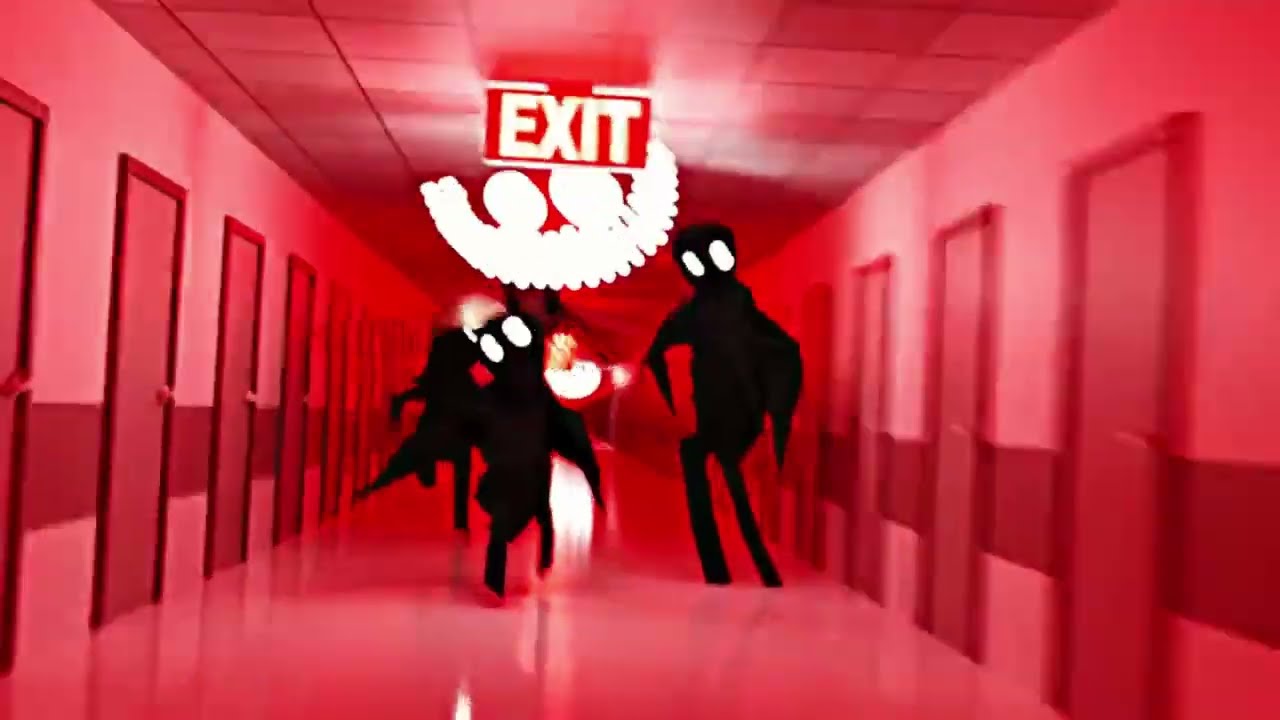 I put Roblox DOORS Seek Chase music theme over Backrooms level "Run