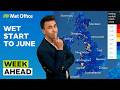 Week Ahead 01/06/2026 – Low pressure all week – Met Office weather forecast UK