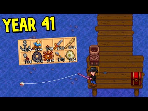 YEAR 41 of Fishing for the Rarest Item in Stardew Valley - YEAR 41 of Fishing for the Rarest Item in Stardew Valley