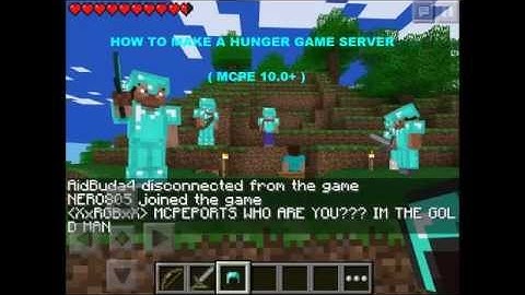 How to Join Hunger Games Servers - Minecraft Pocket Edition