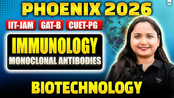 IIT JAM | GAT-B | CUET PG 2026: Immunology – Monoclonal Antibodies #Unacademy